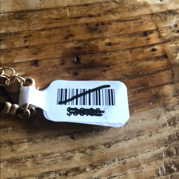 Free People gold shell pearl layered necklace NWT - Picture 7 of 7